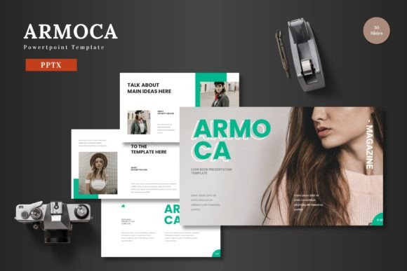 Armoca: Your Go-To Presentation Template for Effortless Professional Slides