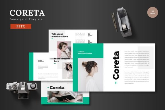 Coreta: A Professional Powerpoint Template for Modern Presentations