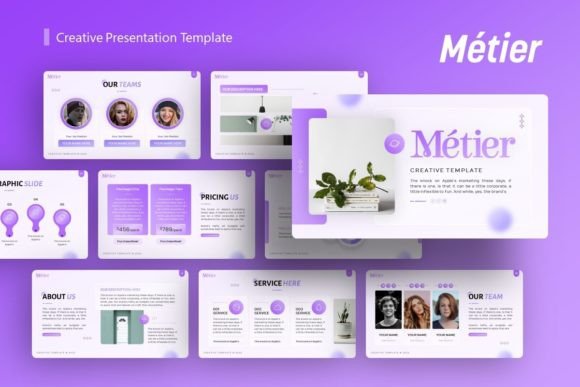 Crafting Impactful Narratives with the Métier Presentation Framework