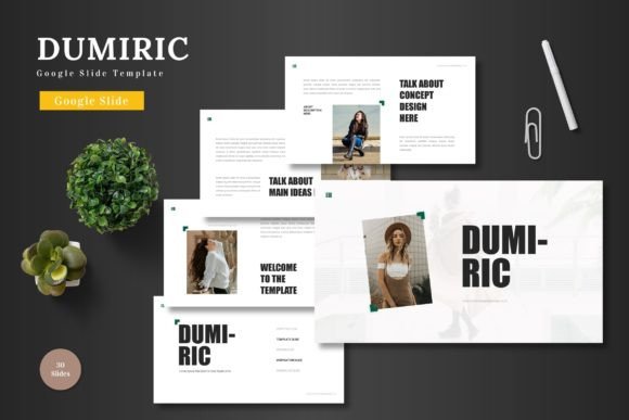 Dumiric: The Comprehensive Google Slide Template for Modern Presentations