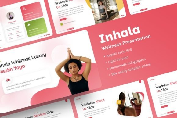 Elevate Your Ideas with Inhala Wellness Presentation