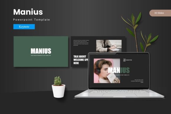 Manius: A Professional Keynote Template