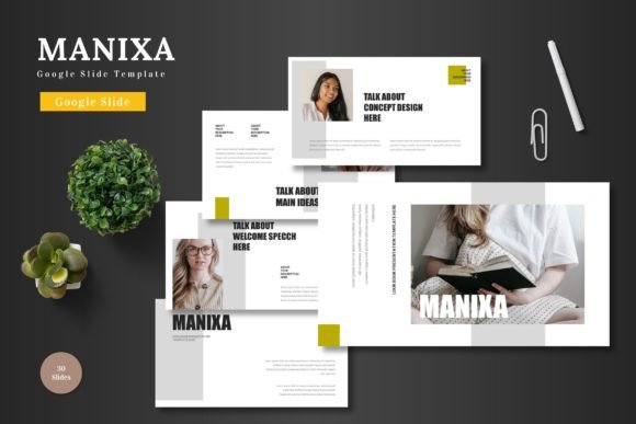 Manixa Google Slide Template: A Foundation for Creative Presentations
