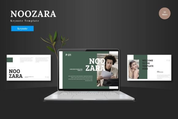 Noozara: A Flexible Keynote Template for Modern Presentations