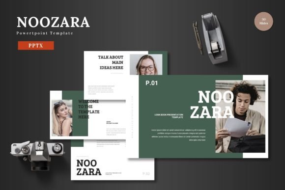 Noozara Powerpoint Template: A Modern Tool for Dynamic Presentations