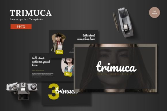 Trimuca PowerPoint Template: Share Ideas with Confidence