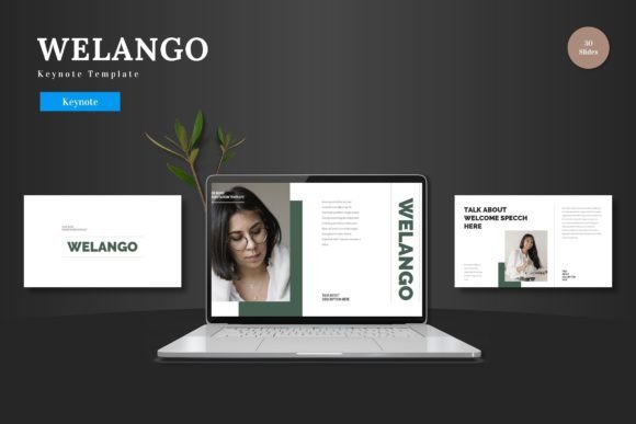 Welango: A Keynote Template for Cohesive and Engaging Presentations